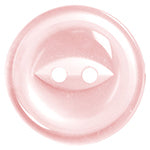 Boutons 2 trous 11 mm. Rose - Button Basics  BB4279G