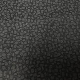 100% coton feuilles charcoal fond noir  (Timeless Treasures) C1126