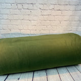 Polar  fleece anti-peluche uni vert militaire- 49582