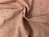 100% lin chambray teintes rougeatres IDC223871