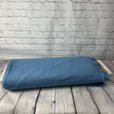 Rib 95%coton 5%elasthanne organique  BLEU DENIM  4374314