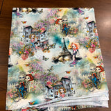 Coupon 82cm jersey coton \ elasthanne demoiselles (vendu tel quel)