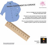 Atelier: Ajuster son patron de corsage.