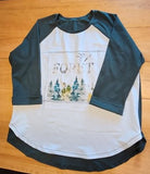 Raglan forêt Patron pdf - Ah ben couds donc!