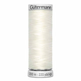 Blanc cassé GUTERMANN Fil de rayonne Dekor 200m - 4001030