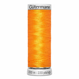 Fil Orange or 200m - À broder - 100% viscose  - Gutermann Dekor- 4001625