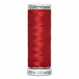 Fil Rouge foncé  200m - À broder - 100% viscose  - Gutermann Dekor- 4004500