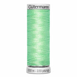 Fil Vert pastel 200m - À broder - 100% viscose  - Gutermann Dekor- 4008470