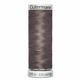 Anthracite GUTERMANN Fil de rayonne Dekor 200m - 4009530