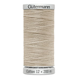 Sable clair GUTERMANN 12wt fil coton 200m - 40360918