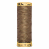 Fil Brun liège100m - 100% coton  - Gutermann - 4042200