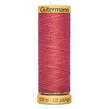 Fil Corail vif 100m - 100% coton  - Gutermann - 4044930