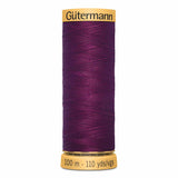 Fil Violet foncé 100m - 100% coton  - Gutermann - 4045750