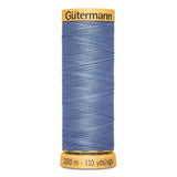 Fil Bleu mine 100m - 100% coton  - Gutermann - 4047350