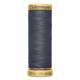 Fil Gris foncé 100m - 100% coton  - Gutermann - 4049430
