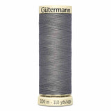 Fil Gris 100m - Tout usage -100% Polyester - Gutermann  4100113