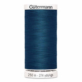 Fil Bleu vert paon 250m - Tout usage -100% Polyester - Gutermann 4250640