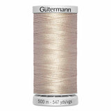 Fil argent 500m - À broder - 100% viscose  - Gutermann Dekor- 4529850