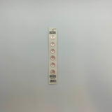 Boutons 2 trous 11 mm. Rose - Button Basics  BB4279G