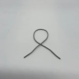 Élastique doux 3.17 mm. Gris