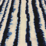 **50%+*  Jersey Tie Dye bleu foncé blanc