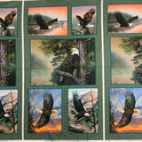 **50%* 100% coton Panneau aigle 06987