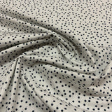 100% coton point bleu fond blanc ( pollinate ). 94505