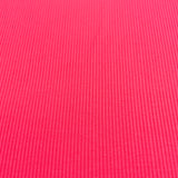 Tricot bambou côtelé Rose fuchsia