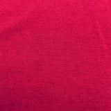 French terry brossé bambou / coton / élasthanne Rouge ( Fleece ) - 4183405