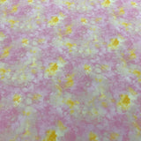 100% coton Peinture à l'eau rose Jaune limonade kimc6100L