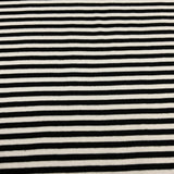 Cuff poignet tubulaire noir et blanc rayé - 171520