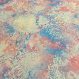 **40%*  100% coton  peinture abstrait pastel  ( wild blue ) 20247216