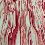 **40%*  100% coton abstrait teinte de rose et blanc   ( Wild blue )