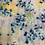 100% coton Pastel avec grappe teinte de bleu - 2030578