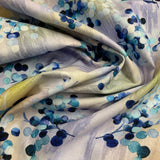 100% coton Pastel avec grappe teinte de bleu - 2030578