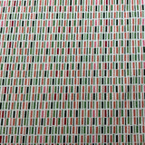 100% coton Rectangles de différentes couleurs et grandeurs surfond blanc ( Joy in the journey )