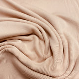 Rib tubulaire bambou coton Rose blush - 4010306