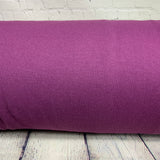 Rib tubulaire bambou coton Rouge vin - 4010325