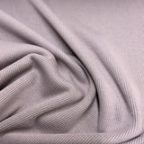 Rib tubulaire bambou coton Vieux mauve - 4010354