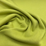 Rib tubulaire bambou coton Vert chartreuse claire - 4010326
