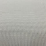 Jersey gaufré coton élasthanne Blanc 1866702