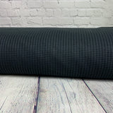 Jersey gaufré coton élasthanne Noir 1866720