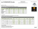 Chemisier Anaïs patron pdf - Ah ben couds donc!