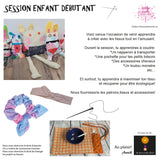 ** sur demande * Session enfant débutant 9 à 13 ans 8 cours