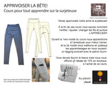 *Sur Demande*  Atelier initiation à la surjeteuse - Apprivoiser la bête - t-shirt ou legging (6h)