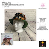 Patron Pdf Chapeau pêcheur Roseline - Ah ben couds donc!