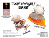 Tuque reversible Enfant patron pdf - Ah ben couds donc !
