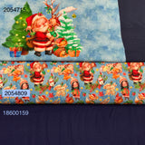 **50%* Panneau ( 3 ) French terry coton élasthanne Noël - 2054715