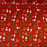 **80%** Minky Animaux du Canada rouge 4851870