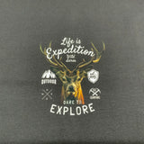 **50%** Panneau ( 3 ) French terry coton élasthanne Logo forêt - 2053611